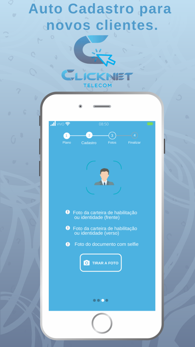 CLICK-NET TELECOM Screenshot