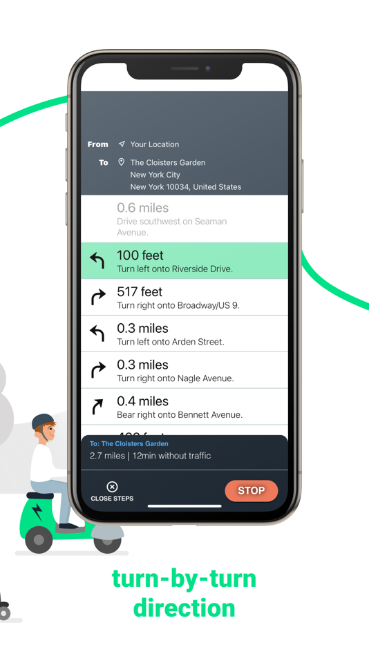 #5. ScootRoute - Get there safely (iOS) By: The Magellan Company, LLC