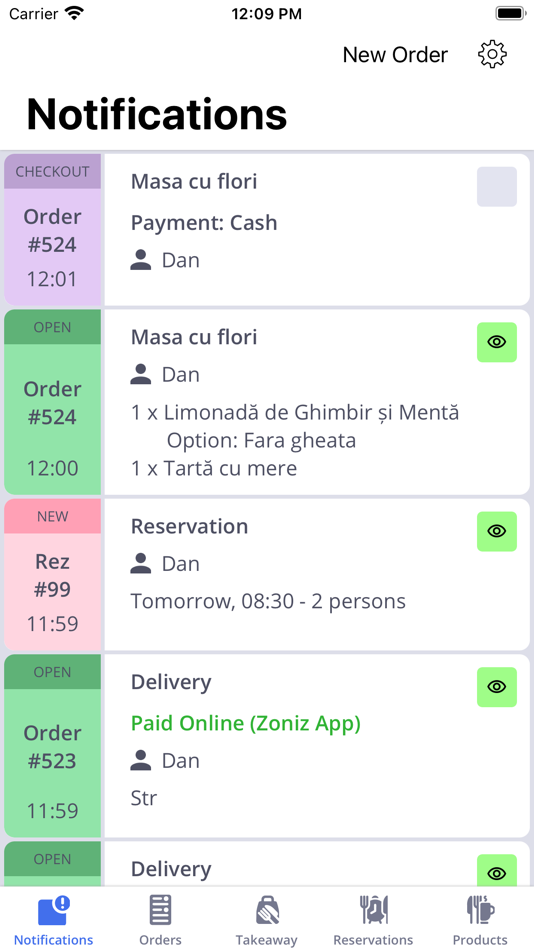#1. Zoniz Waiter (iOS) 由: Global E-Bussines Solution Group