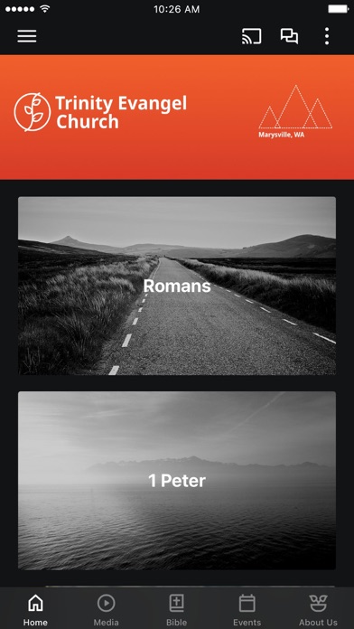 Trinity Evangel Church Screenshot