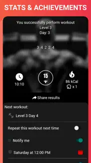50 pullups workout bestronger iphone screenshot 1