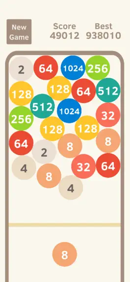 Game screenshot 2048 Bubble Pop mod apk