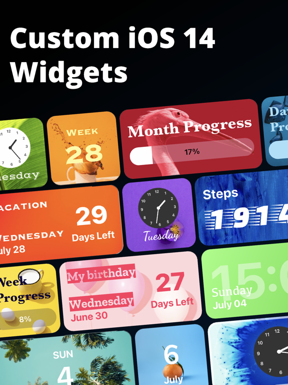 Screenshot #4 pour WidgetBucket: HomeScreen Theme