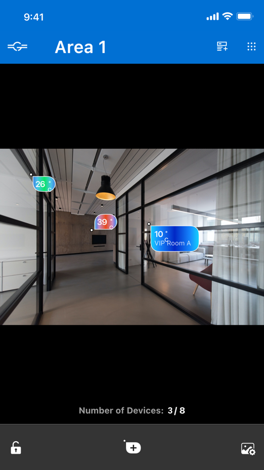 #5. Gravio Monitor (iOS) By: Asteria Technology Pte. Ltd.