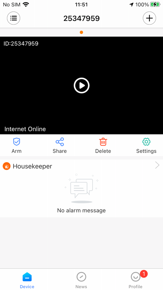 #2. V380 Lite (iOS) 由: Guangzhou Hongshi Information Technology Co., Ltd