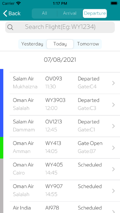 Oman Airports Screenshot