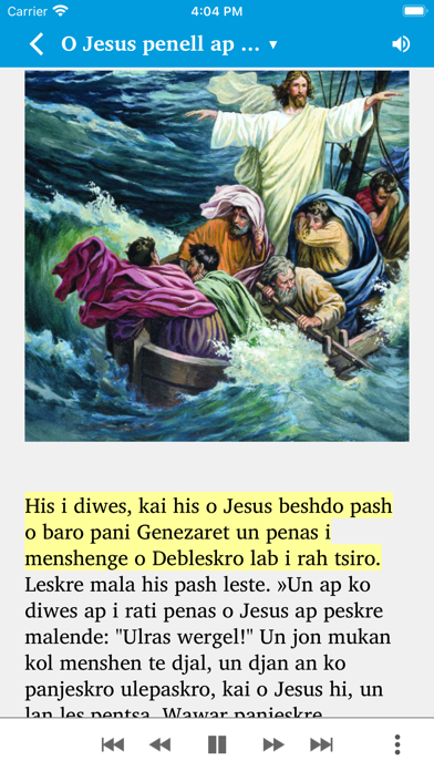 Bilderbibel in Sinti-Romanes Screenshot