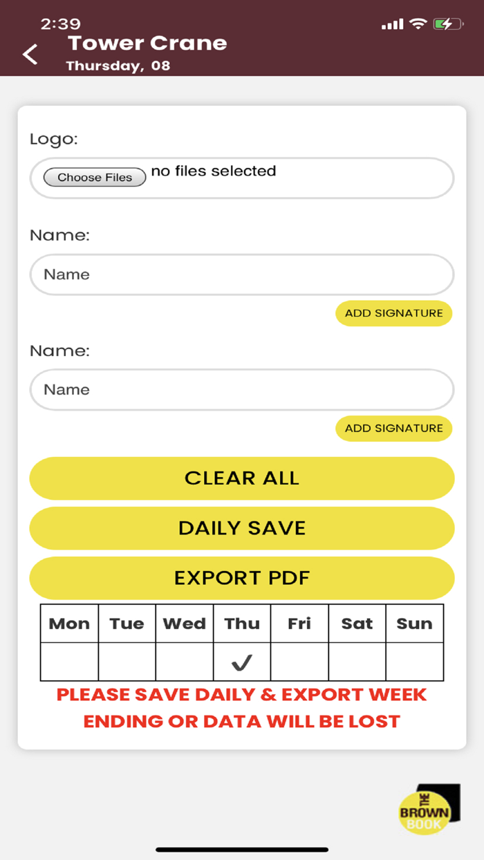 The High Risk Work App
