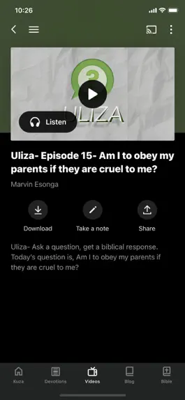 Game screenshot Kuza App hack