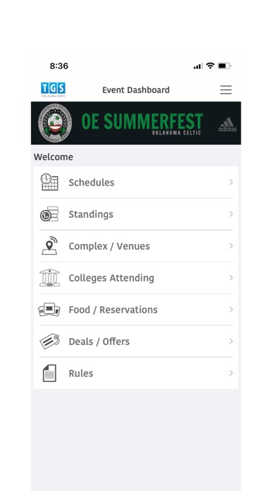 Screenshot #1 pour OE Summerfest
