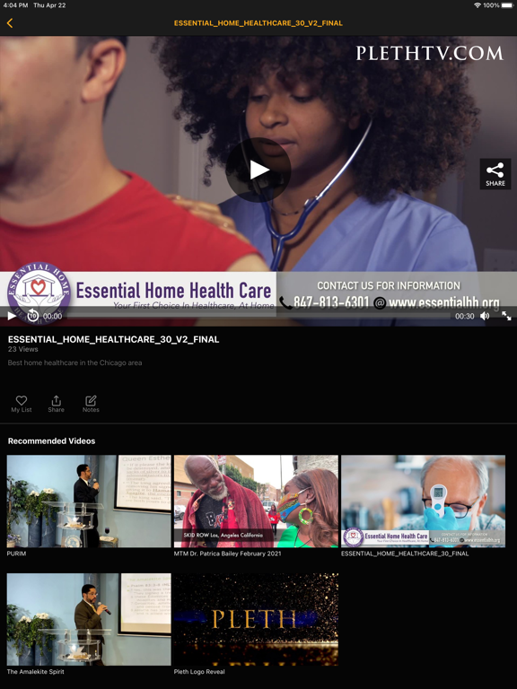 App screenshot