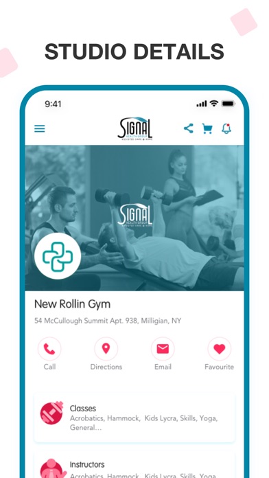 Signal Health Group Customer Screenshot