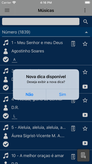 Louvemos o Senhor Cifrado Screenshot