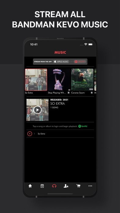 Bandman Kevo - Official App Screenshot