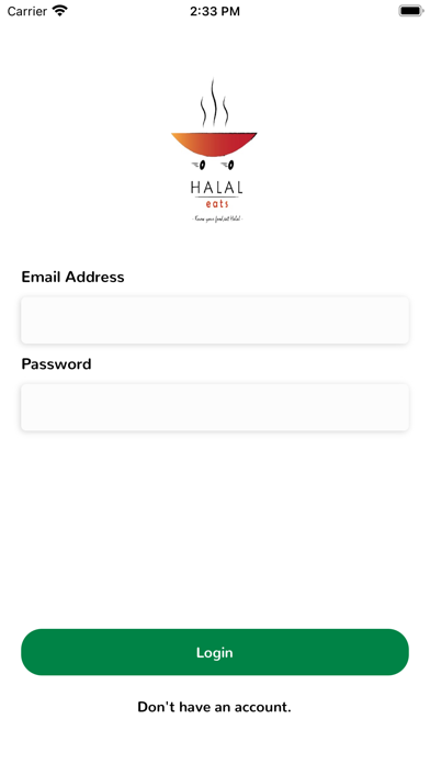 HALAL EATS Restaurant Screenshot