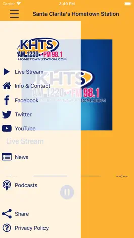 Game screenshot KHTS Radio apk