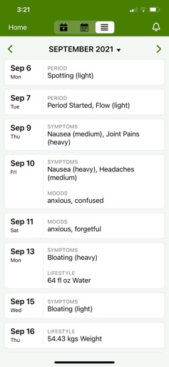 Period Tracker screenshot 5