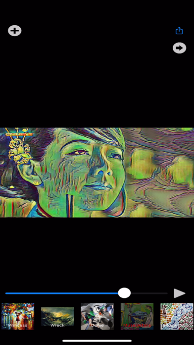 Video Style Transfer Screenshot