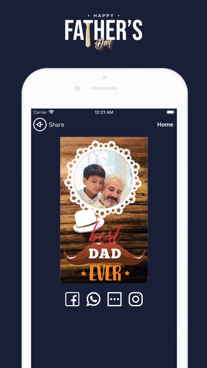 Happy Father's day photo frame screenshot-6