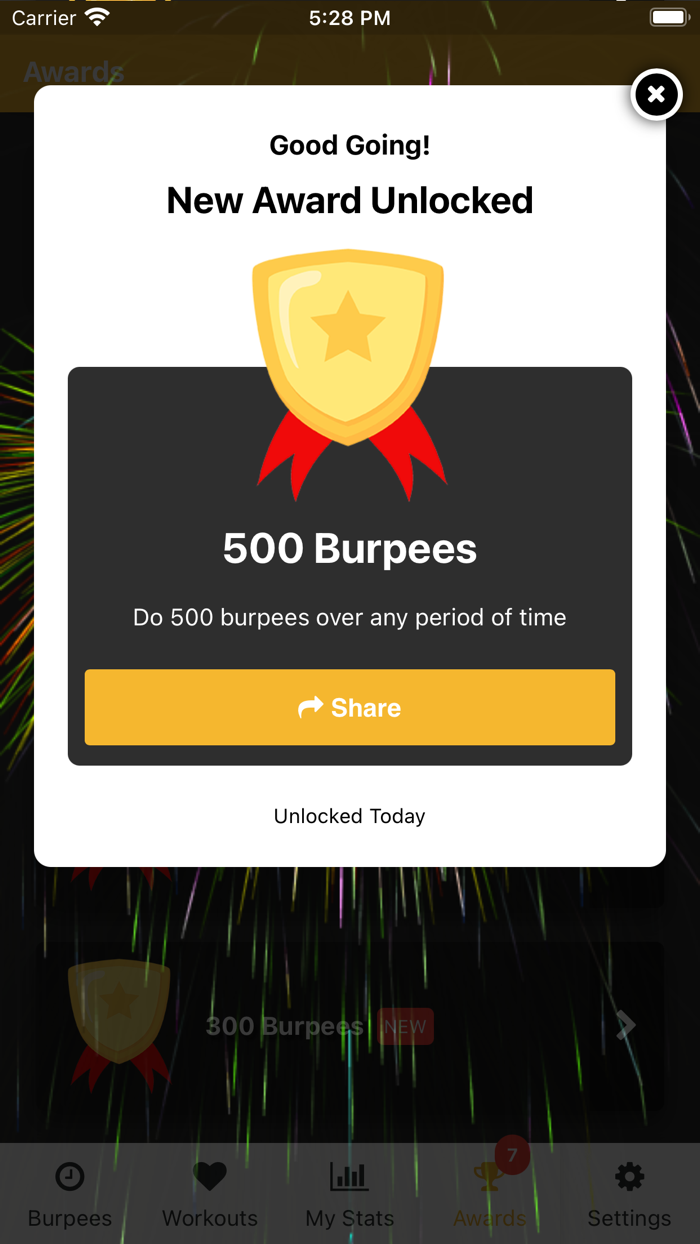 Burpees Counter