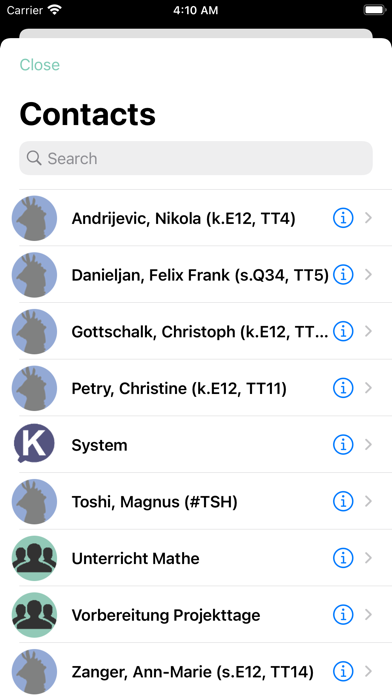 KWO Messenger Screenshot