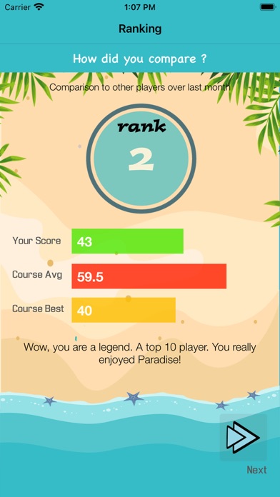 Paradise Family Golf Screenshot