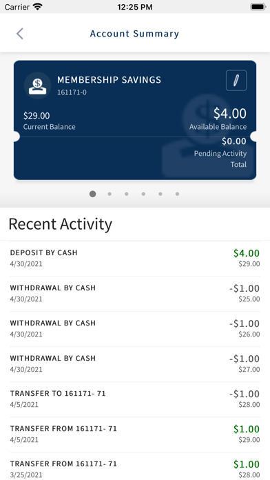 Cooperative Center FCU Screenshot