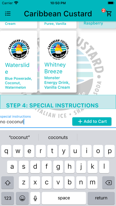 Caribbean Custard Screenshot 3 - AppWisp.com Caribbean Custard Screenshot 3 - AppWisp.com