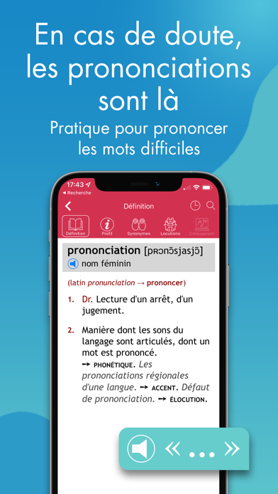 Dictionnaire Le Robert Mobile Screenshot