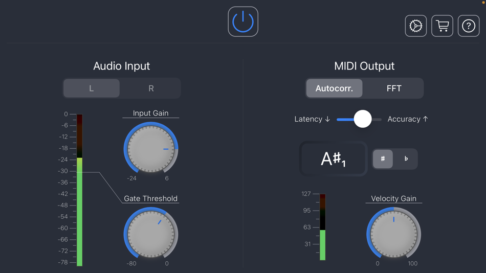 A2M real-time Audio to MIDI - 1.1.0 - (macOS)