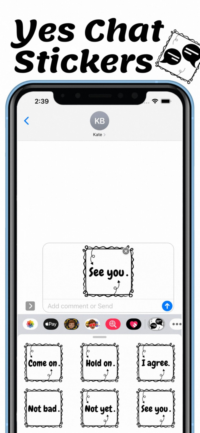 Yes Chat Stickers