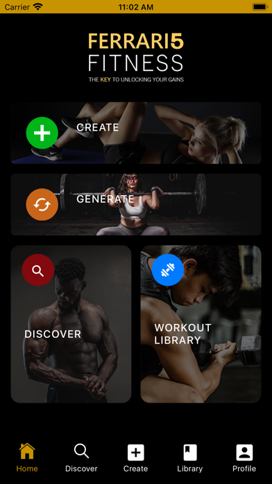 Ferrari5 Fitness Screenshot