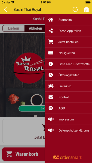 Sushi Thai Royal Screenshot