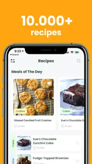 baking recipes: cookie & cake iphone screenshot 2