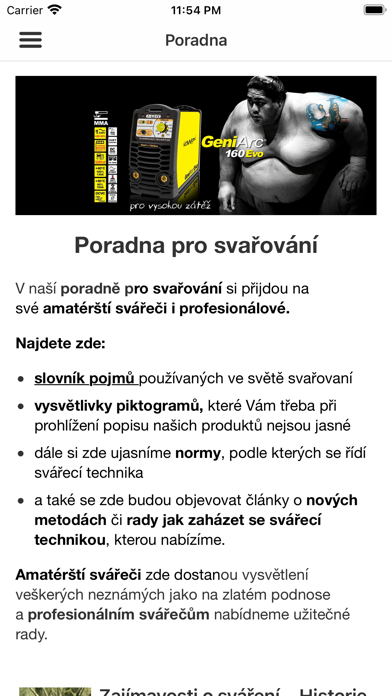 Elektrody.cz Screenshot