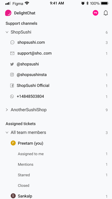 Screenshot #2 pour DelightChat - Customer Support