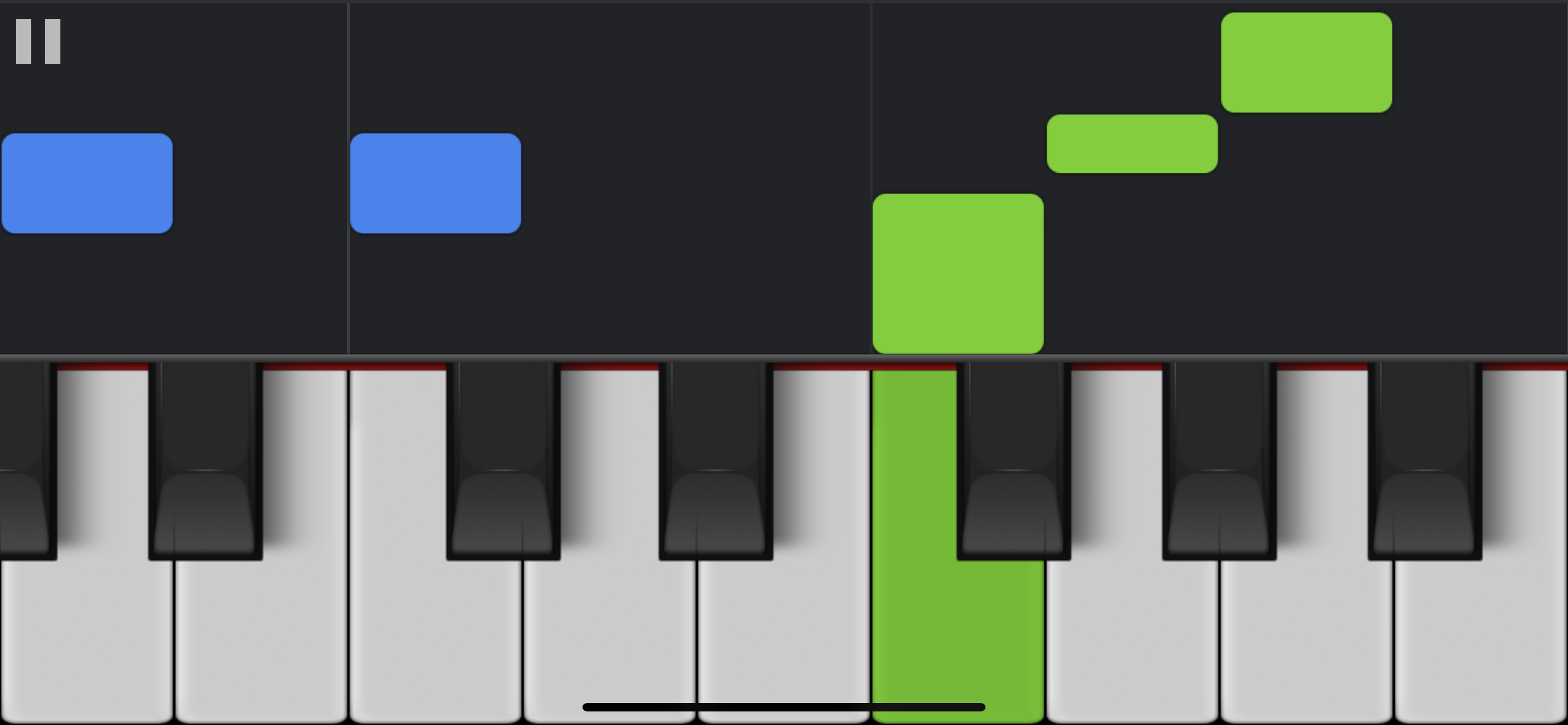 Piano, with songs