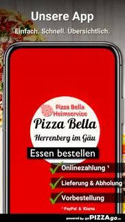 pizza bella herrenberg im gäu iphone screenshot 1