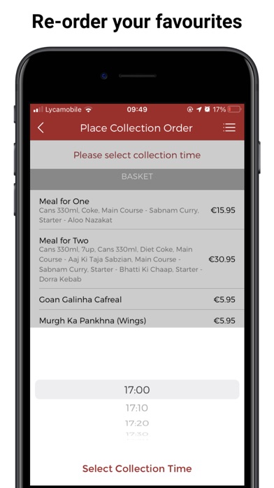 Korma Indian Restaurant Screenshot