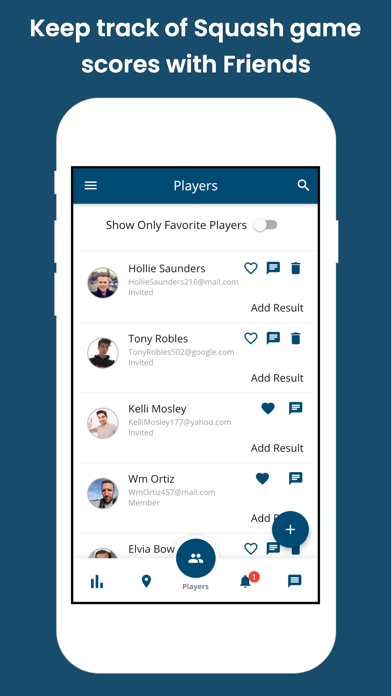 Squash Players screenshot 4