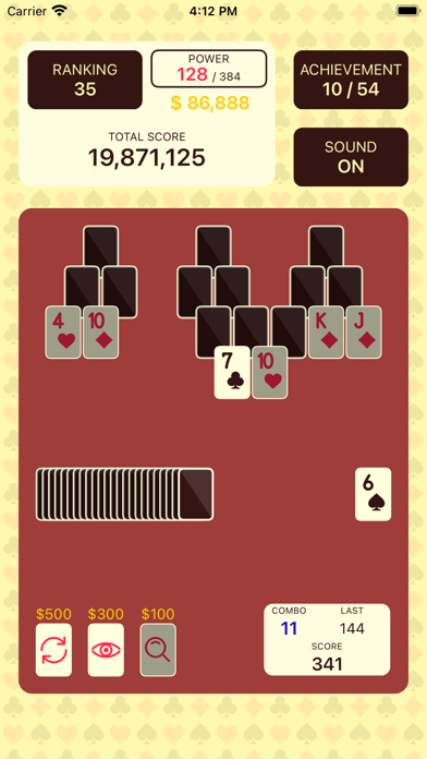 Solitaire AAA screenshot 3