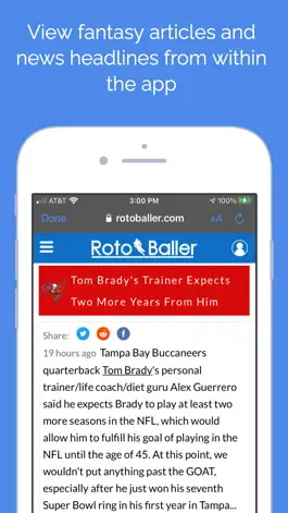 Game screenshot FlexFocus - Fantasy Sports Hub hack