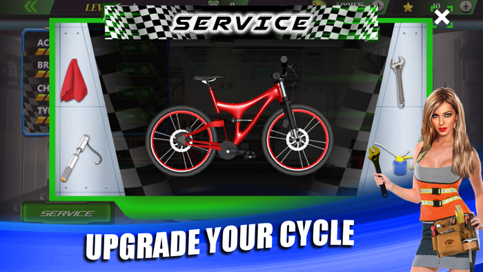 Crazy Bicycle Race Stunt Game
