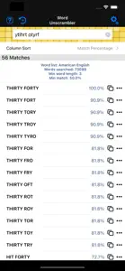 Word Unscrambler screenshot #3 for iPhone