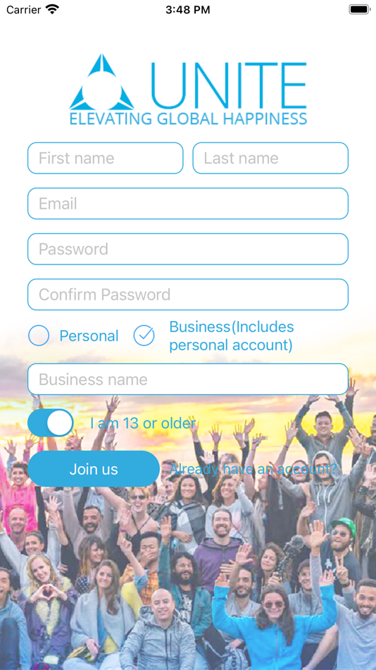 #3. UNITE: Your Happy Platform (iOS) Podle: Wisertech Solutions