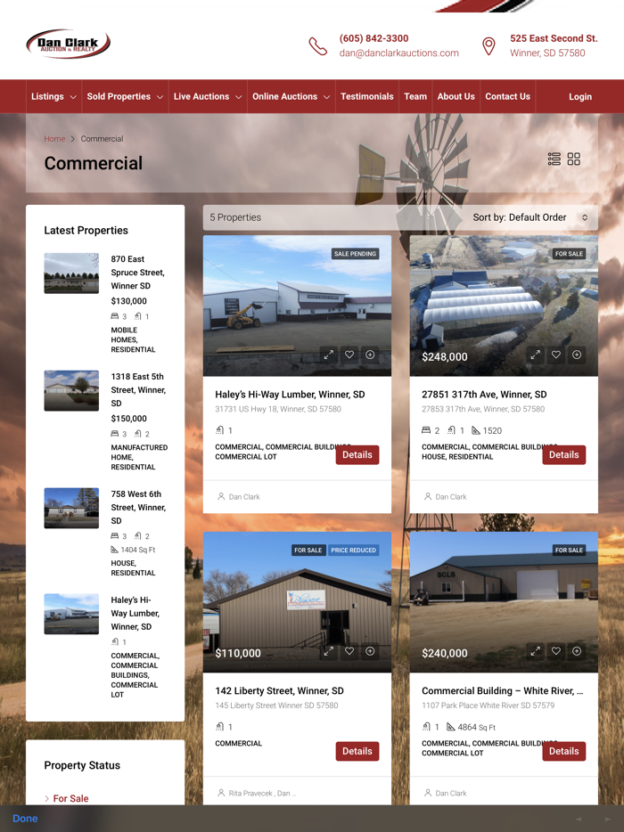 Dan Clark Auction and Realty LLC