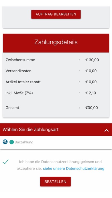 Rangoli Restaurant Pinneberg Screenshot
