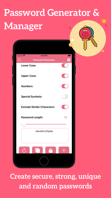 Password Generator - Manager Screenshot