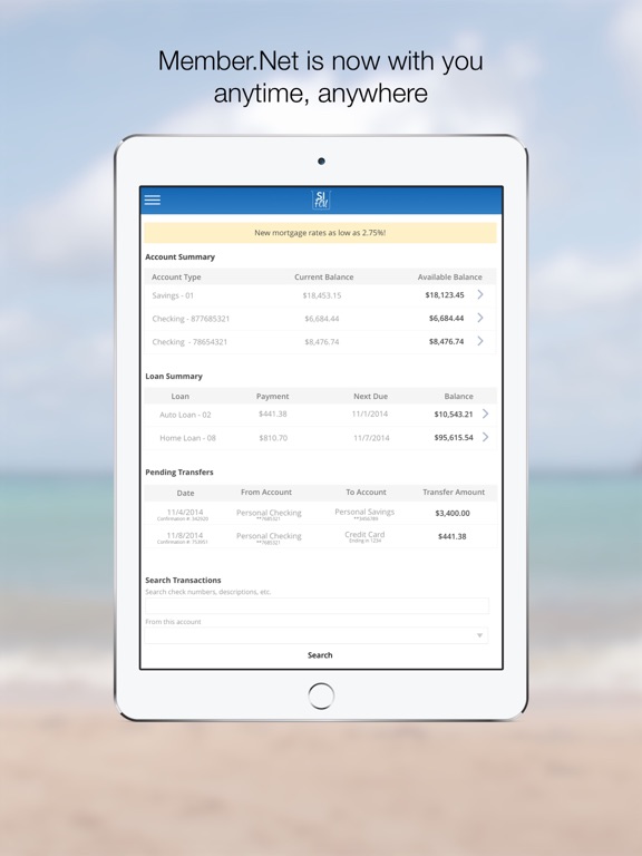 Screenshot #4 pour SIFCU Member.Net