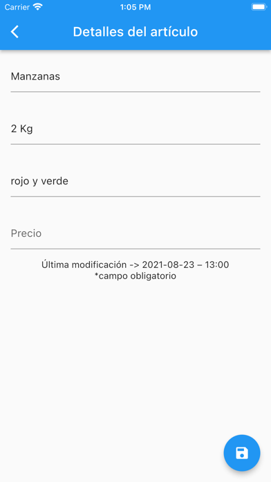 Inventario rápido y sencillo